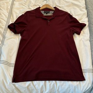 Banana republic polo. Maroon size L